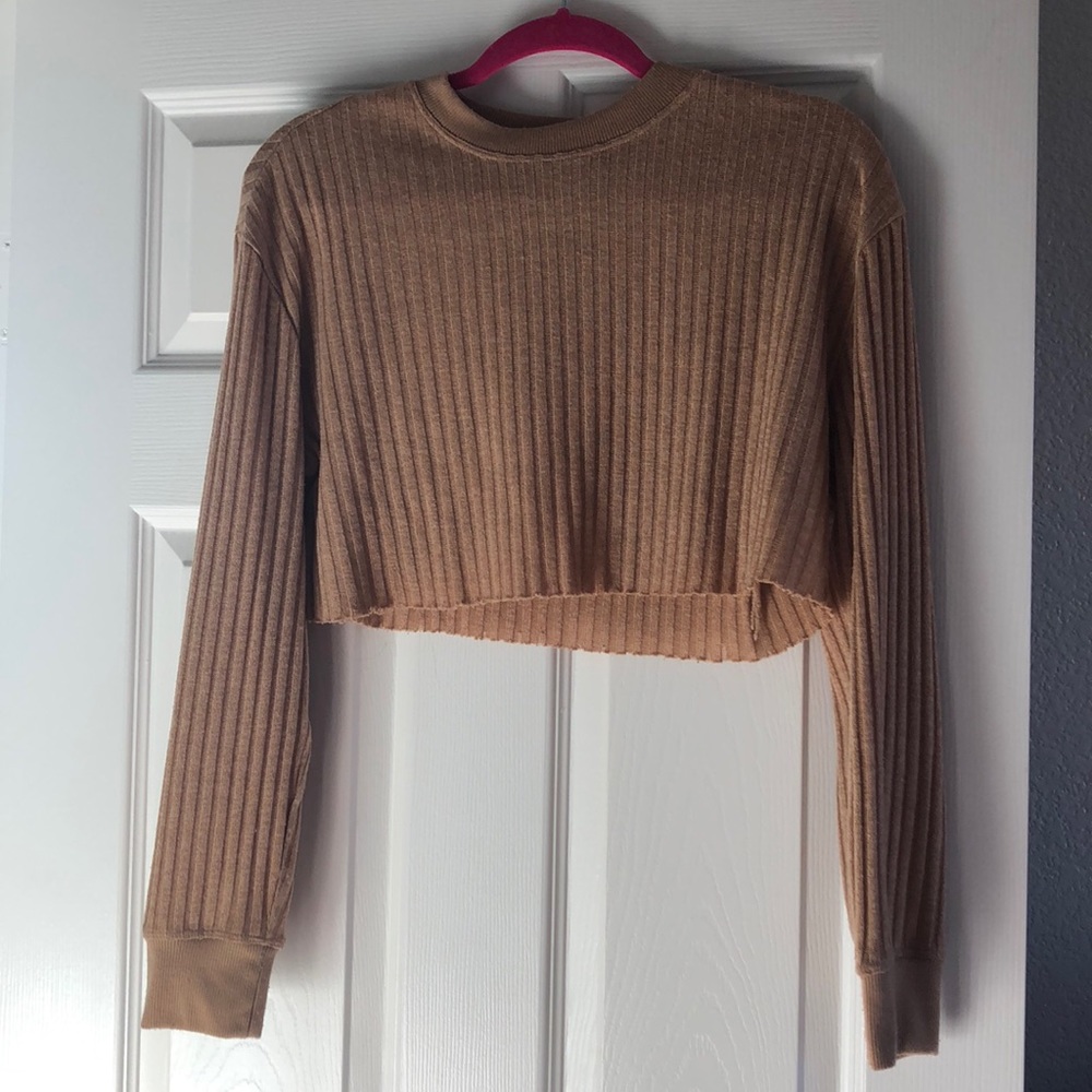 Thermal Sweater Crop top